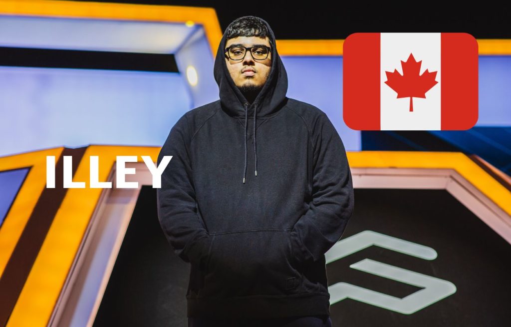A top esports player from Canada Illey
